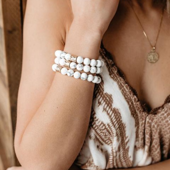 Natural stone Bracelet bead stretch - Picture 3 of 8